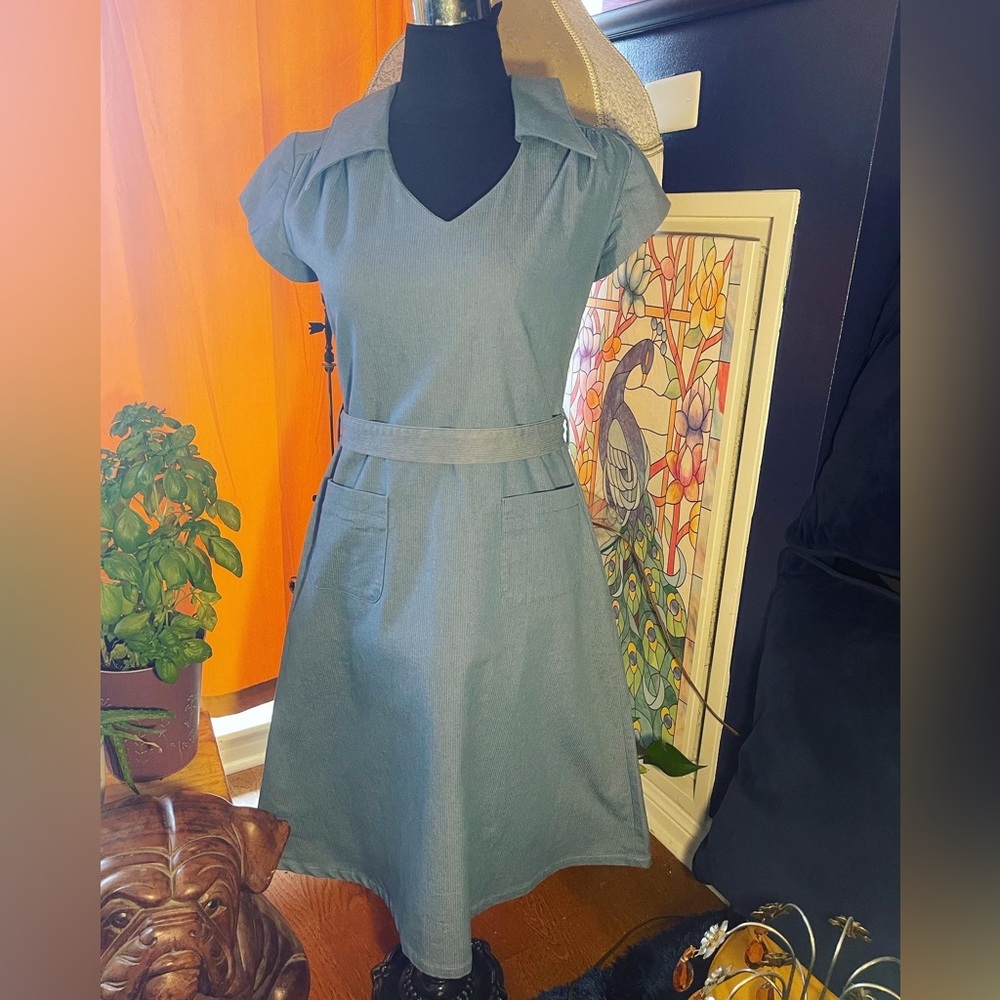Periwinkle blue country club/golf dress by Geek Boutique